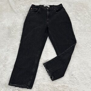 Abercrombie & Fitch Black Ankle Jeans